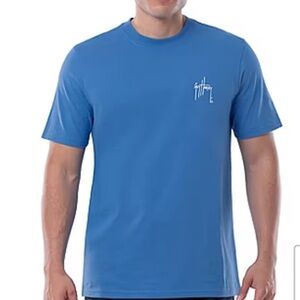 GUY HARVEY Men's Sz S Short-Sleeve Graphic Pocket T-Shirt